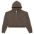 Lane Seven Women's Relaxed Cropped Full-Zip Hoodie Sweatshirt-1
