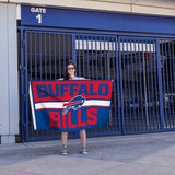 Rico Industries NFL  Buffalo Bills Bold 3' x 5' Banner Flag-3