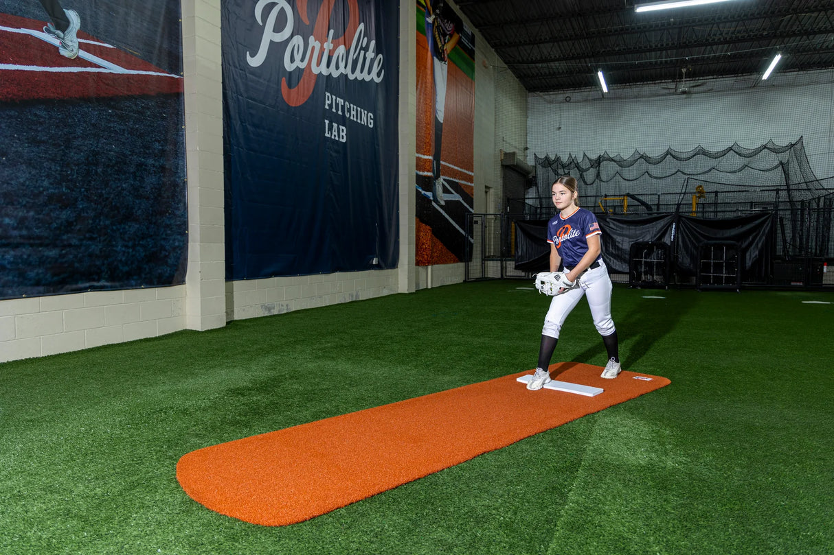 Portolite Baseball Signature Practice Softball Mat No Lines-1