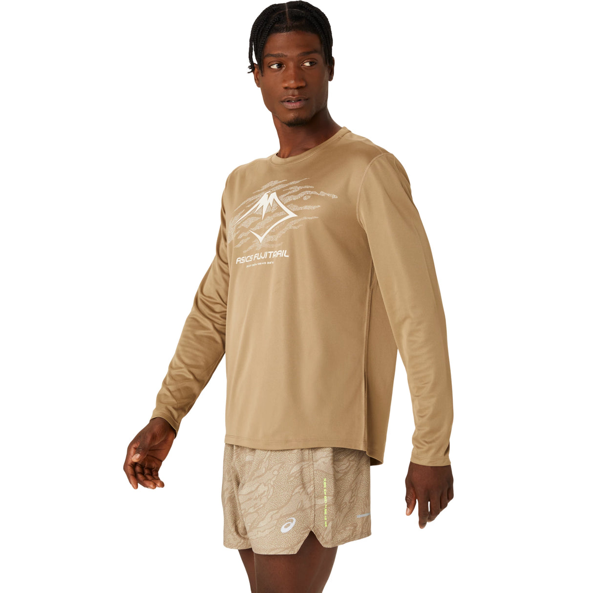Asics Men's Fujitrail Logo Long Sleeve Top-3