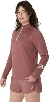 Asics Women's Icon 1/2 Zip Long Sleeve Top-3