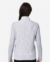 North End Women's Eclipse Jacquard Quarter-Zip Pullover-5