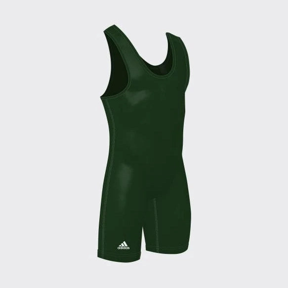 adidas Men's Solid Wrestling Singlet-1