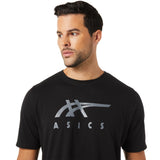 Asics Men's Stripe Short Sleeve Tee-5