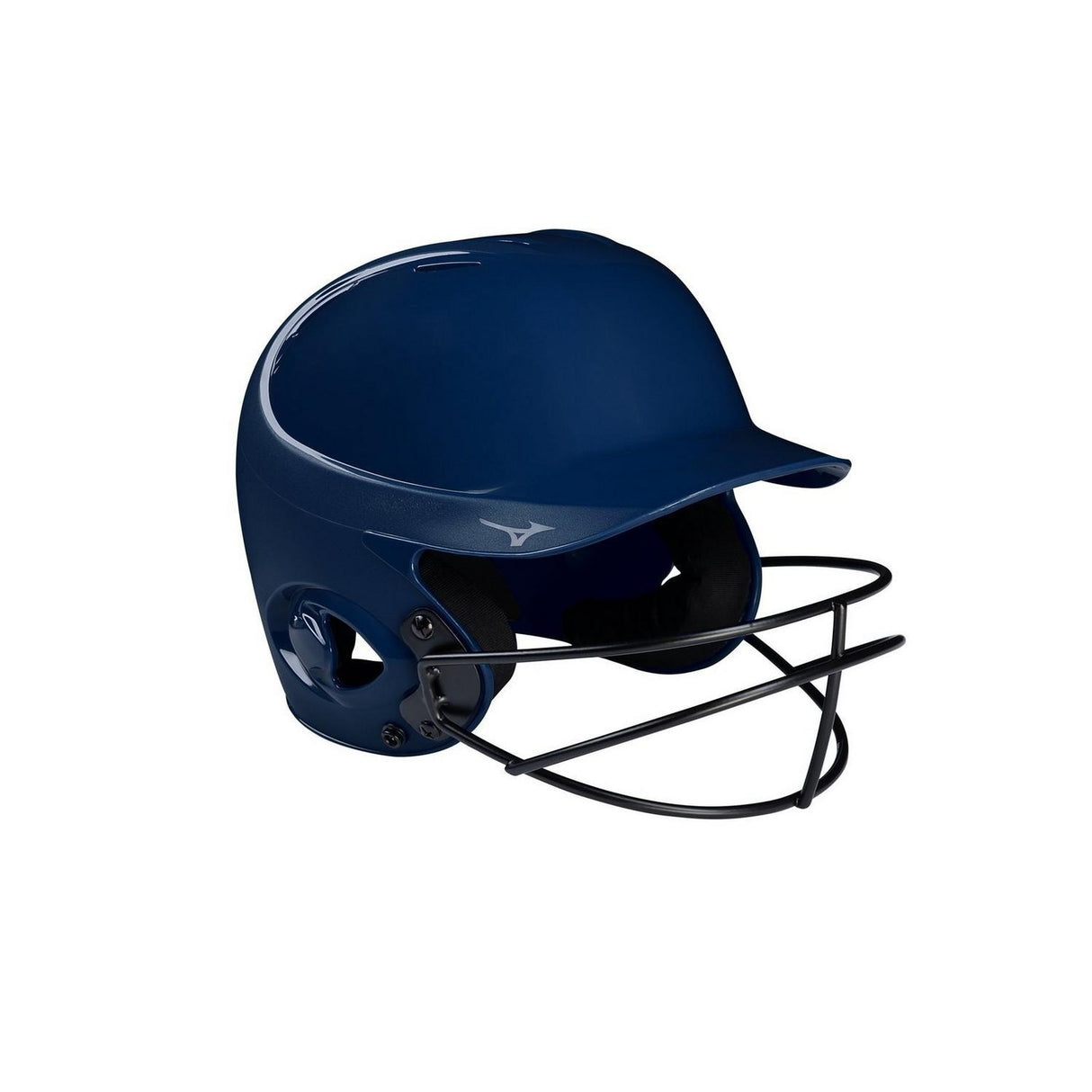 Mizuno Adult MVP Series Solid Batting Helmet with Fastpitch Softball Mask