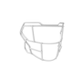 Vicis Zero2 SO-212E-4 Premium Titanium Facemask Football Facemasks Adult