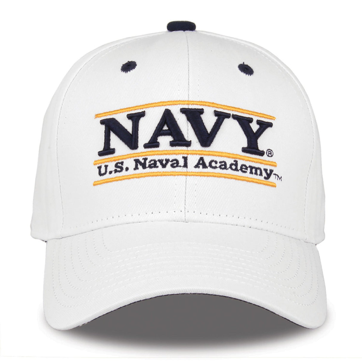 The Game Headwear Navy Bookstore Snapback Hat