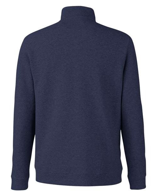 North End Men's Spirit Textured Quarter-Zip Pullover-2