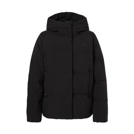 adidas Women's Helonic Down Puffer Hooded Jacket-1