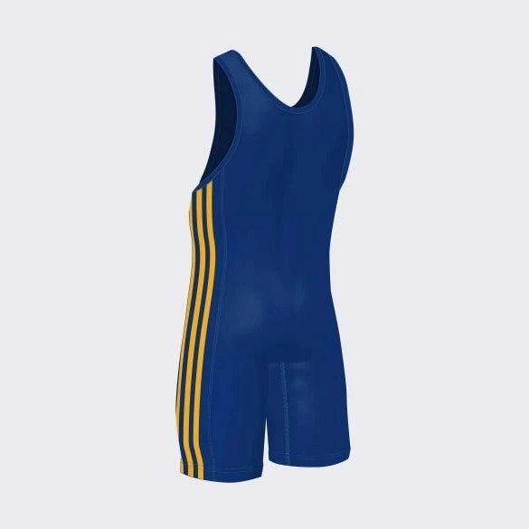 adidas Men's 3 Stripes Wrestling Singlet-2