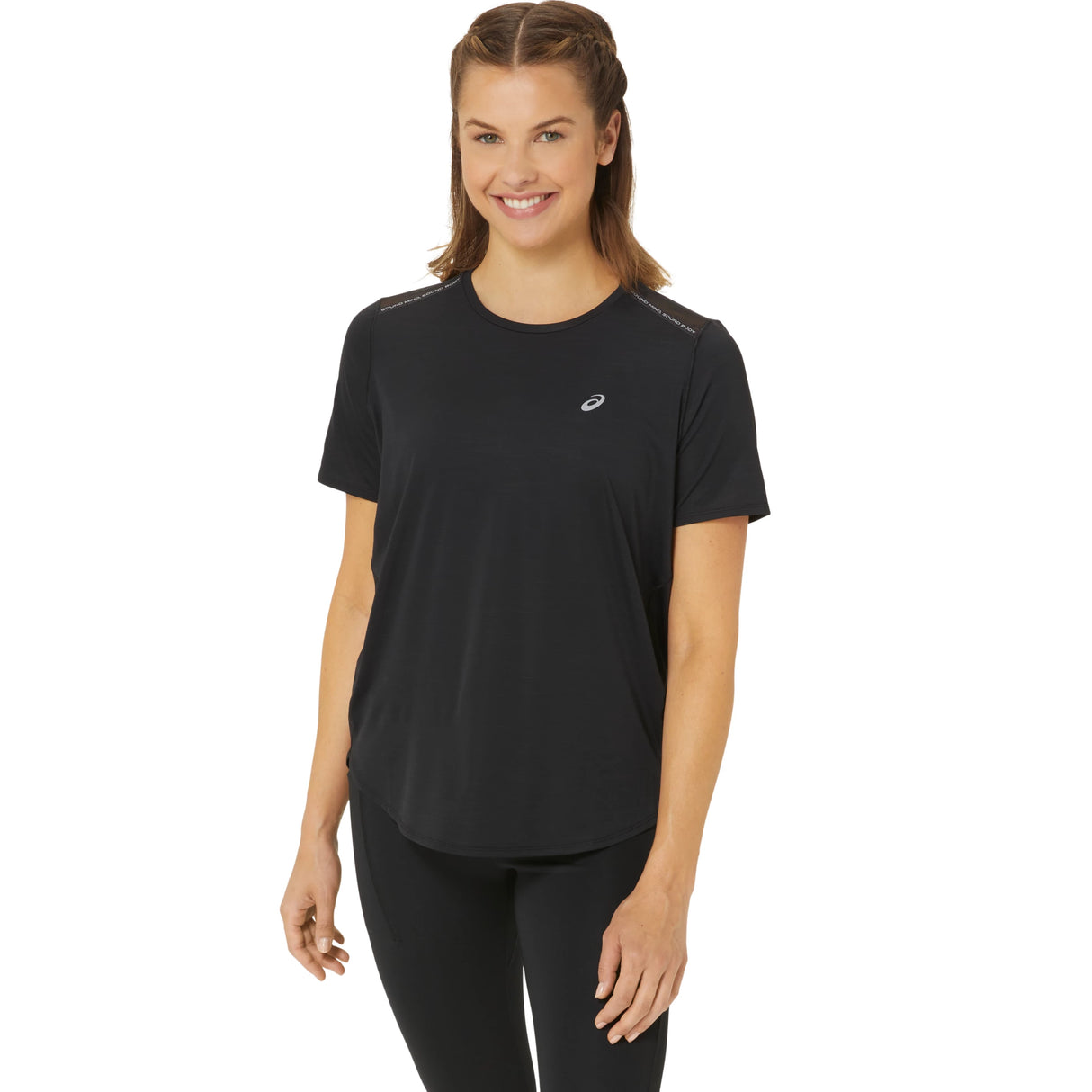 Asics Women's Road Short Sleeve Top-1