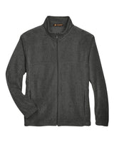 Harriton Men's Tall Full-Zip Fleece-1