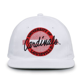 The Game Headwear Louisville Retro Snapback Hat