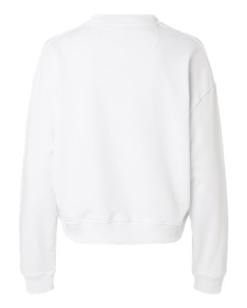 American Apparel Women's French Terry V-Neck Sweatshirt-2