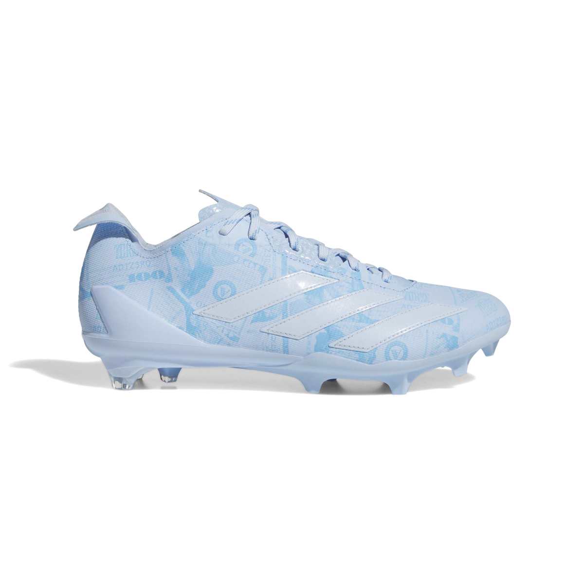 2/1 adidas Men's Adizero Electric II Currency Neutral Football Cleats-1
