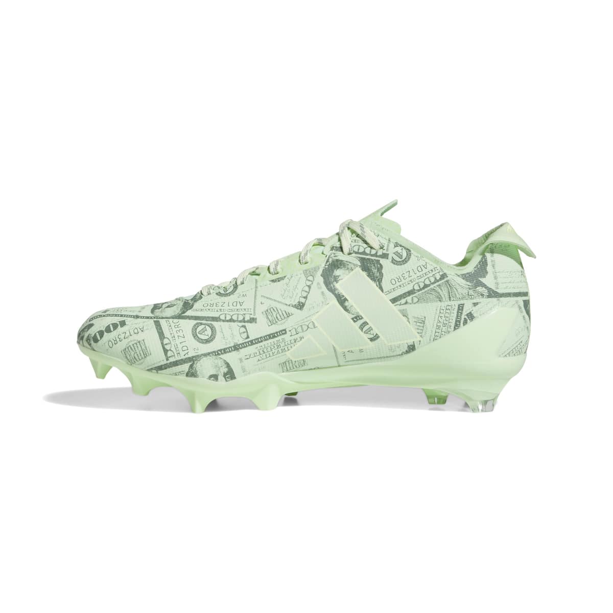 2/1 adidas Men's Adizero Electric II Currency Neutral Football Cleats-5