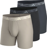 adidas Men's Microfiber 3-Pack Boxer Brief