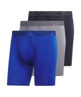 adidas Men's Microfiber 3-Pack Boxer Brief