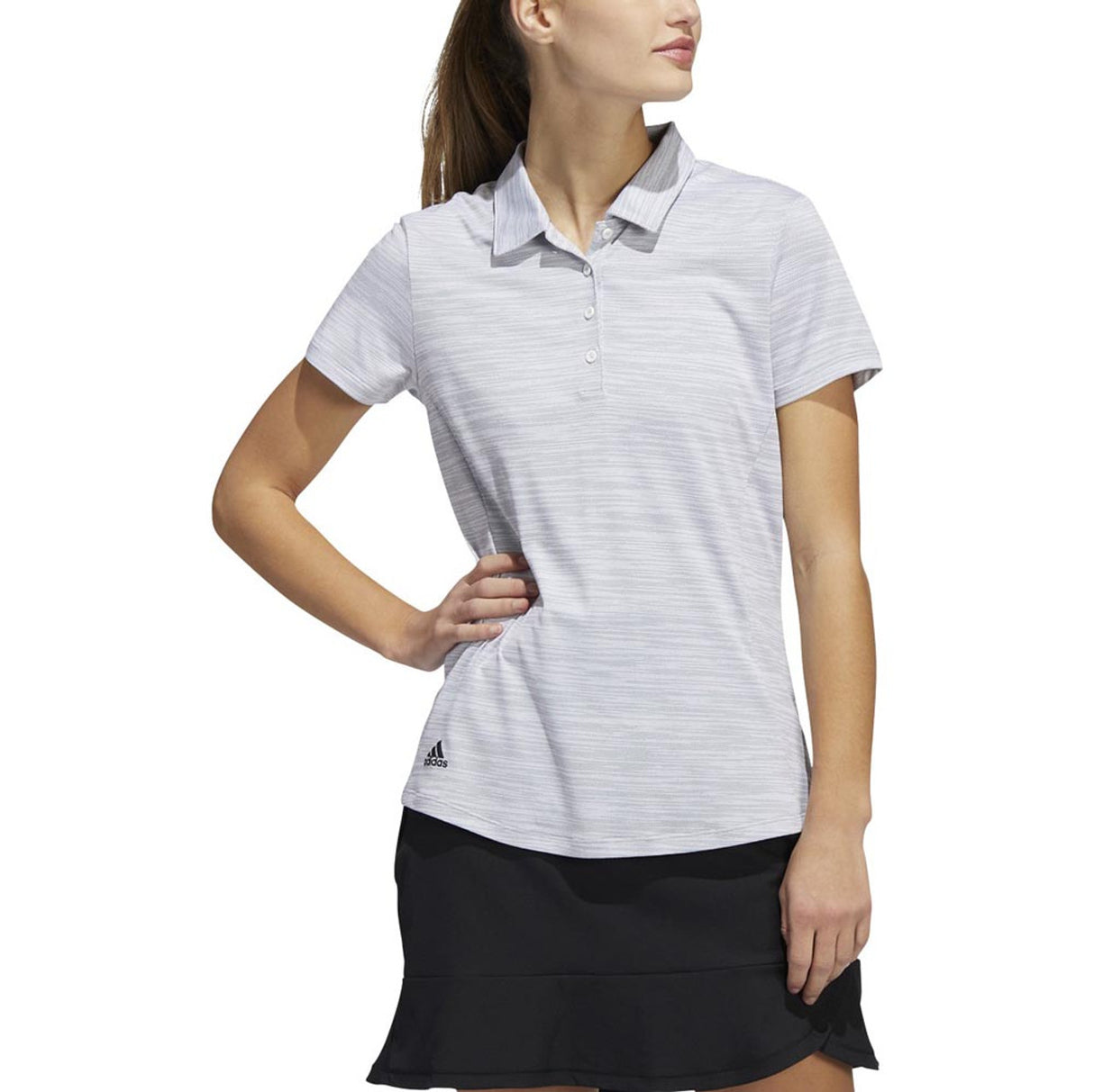 adidas Women's Space-Dyed Polo adidas