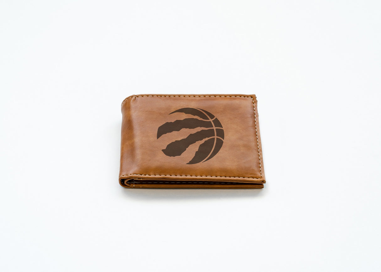 Rico Industries NBA  Toronto Raptors  Laser Engraved Billfold Wallet-2