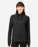 North End Women's Rhythm Waffle Cross-Neck Pullover-3