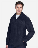 Harriton Men's Tall Full-Zip Fleece-4