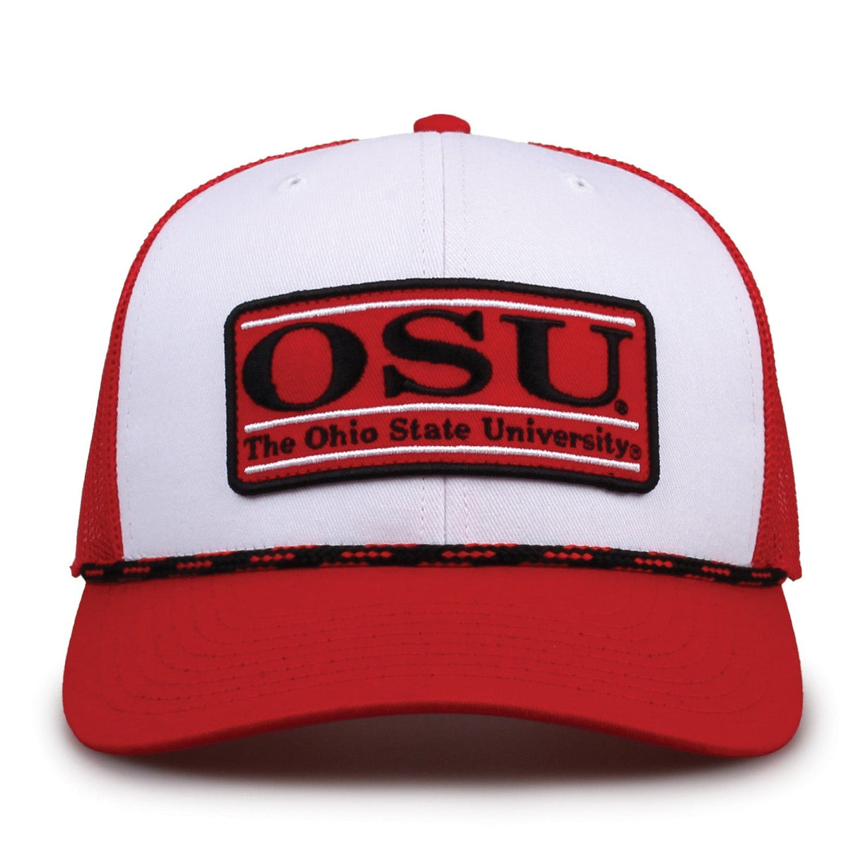 The Game Headwear Ohio State Design on Twill Patch Hat