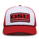 The Game Headwear Ohio State Design on Twill Patch Hat