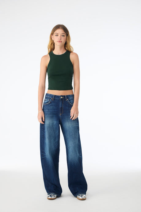 BELLA + CANVAS Women's Micro Rib Racer Tank