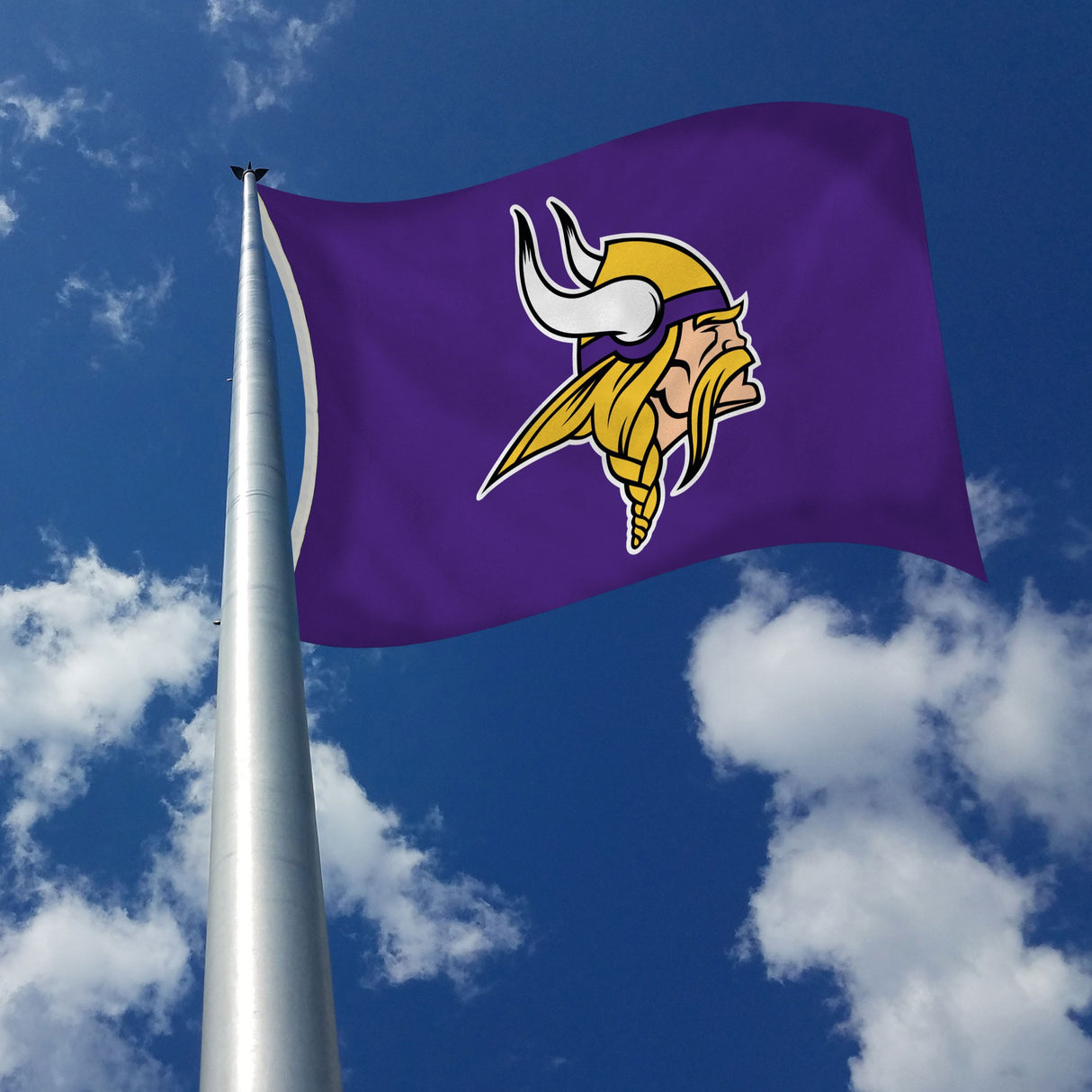 Rico Industries NFL  Minnesota Vikings Standard 3' x 5' Banner Flag-2