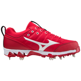 Mizuno Women's 9-Spike Swift 7 Low Metal Softball Cleats-3