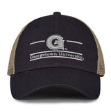 The Game Headwear Georgetown Split Bar Trucker Hat