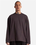 Shaka Wear Men's Max Heavyweight Oversized Long Sleeve T-Shirt-1