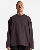 Shaka Wear Men's Max Heavyweight Oversized Long Sleeve T-Shirt-1