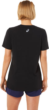 Asics Women's Stripes V Neck-2