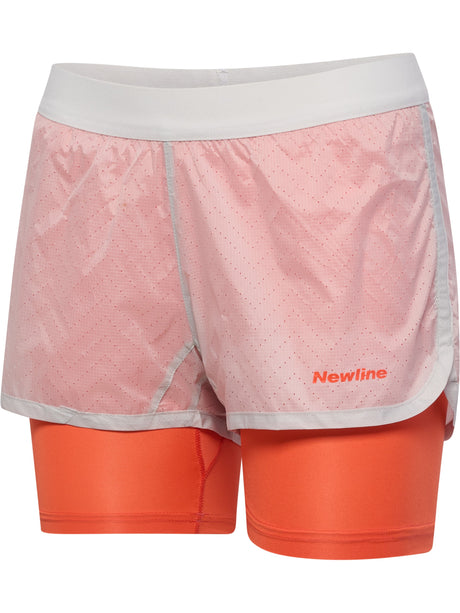 Newline Women's Black 2-Layer Shorts-1