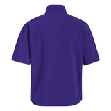 adidas Men's Short Sleeve Quarter Zip Woven Jacket-2