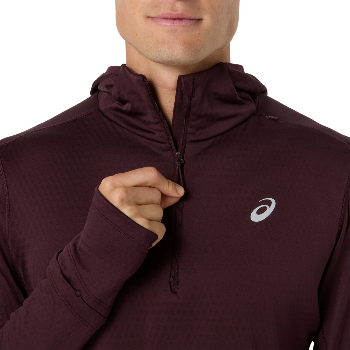 Asics Men's Road Winter Long Sleeve Hoodie-4