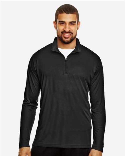 Team 365 Men's Zone Performance Quarter-Zip Pullover-2