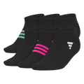 adidas Women's Superlite 3.0 6-Pack No Show Sock Unisex Accessories Socks