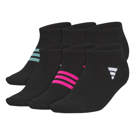 adidas Women's Superlite 3.0 6-Pack No Show Sock Unisex Accessories Socks