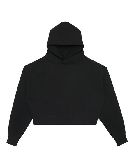 Lane Seven Women's Relaxed Cropped Hoodie Sweatshirt-1