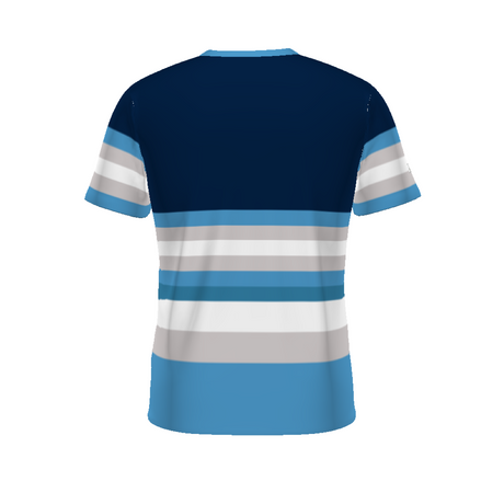Russell Youth Sublimated Turbo V-Neck Baseball Jersey Team Baseball Jerseys