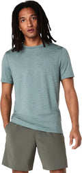 Asics Men's Refined Texture Short Sleeve Top-1