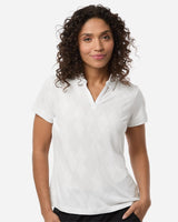 adidas Women's Textured Jacquard Polo