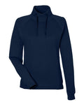 North End Women's Rhythm Waffle Cross-Neck Pullover-1