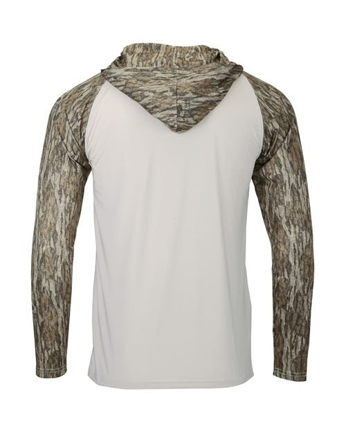 Paragon Men's Biloxi Performance Colorblocked Hooded Long Sleeve T-Shirt-3