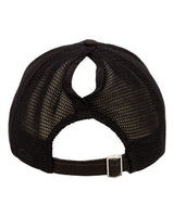 Infinity Her Women's Peached Twill Mesh Back Cap-3