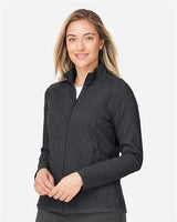 North End Women's Spirit Textured Full-Zip-4