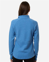 North End Women's Spirit Textured Quarter-Zip Pullover-5
